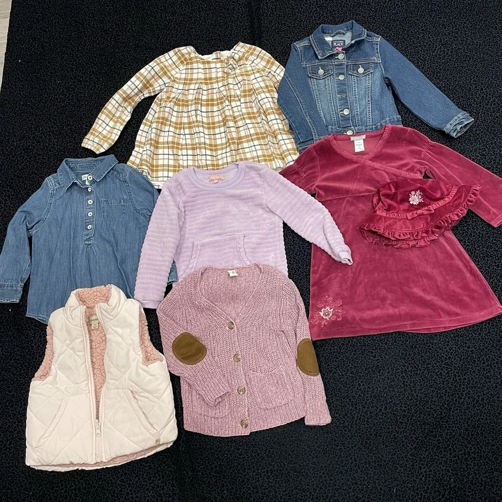 Girls Clothing Outfits Bundle Set Back To school Fall Outdoors Size 3T